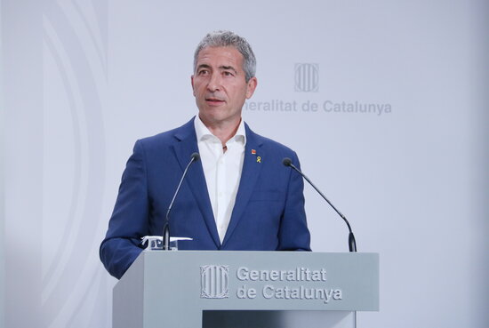 Catalan education minister Josep González-Cambray (by Sílvia Jardí)